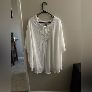 Beautiful white top from Catherine’s